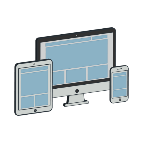 Ikon Desain responsif(mobile & desktop)